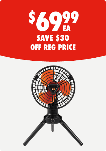 Darche 2 in 1 Fan & Light