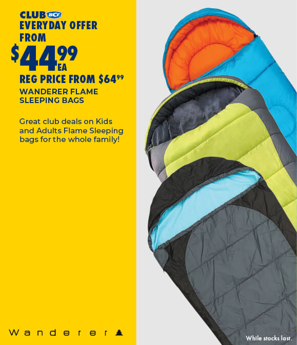 WANDERER FLAME SLEEPING BAGS