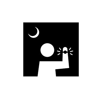 Easy to see in darkness