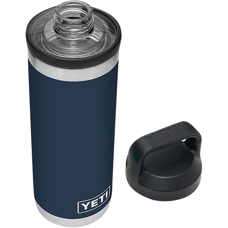 YETI Rambler 64 oz Bottle, Vacuum Insulated, Stainless Steel with Chug Cap,  Navy