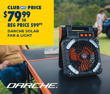 DARCHE SOLAR FAN & LIGHT