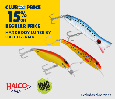 HARDBODY LURES BY HALCO & RMG