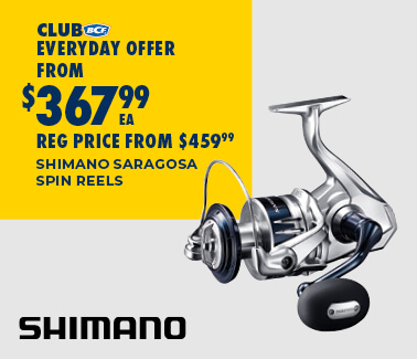 SHIMANO SARAGOSA SPIN REELS