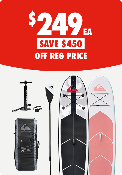 Quiksilver Inflatable Stand-up Paddle Boards