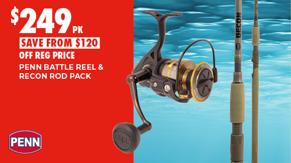 PENN BATTLE REEL & RECON ROD PACK