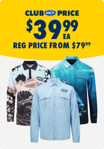 BCF & Savage Gear Adults Fishing Shirts