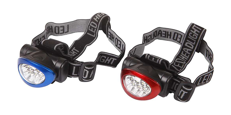 10 LED Headlight Twin Pack