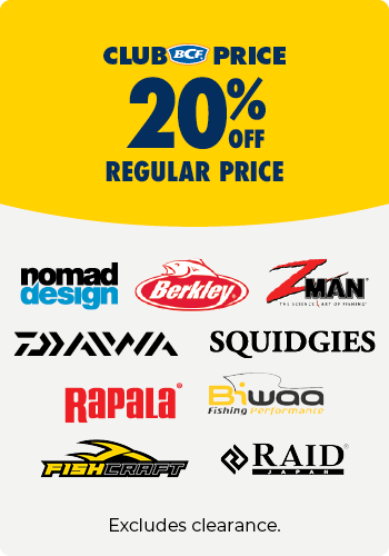 A huge range of soft plastics