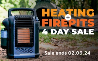4 Day Heating & Firepit Sale Now!