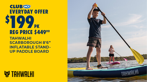TAHWALHI SCARBOROUGH 8’6” INFLATABLE STANDUP PADDLE BOARD