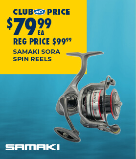 SAMAKI SORA SPIN REELS