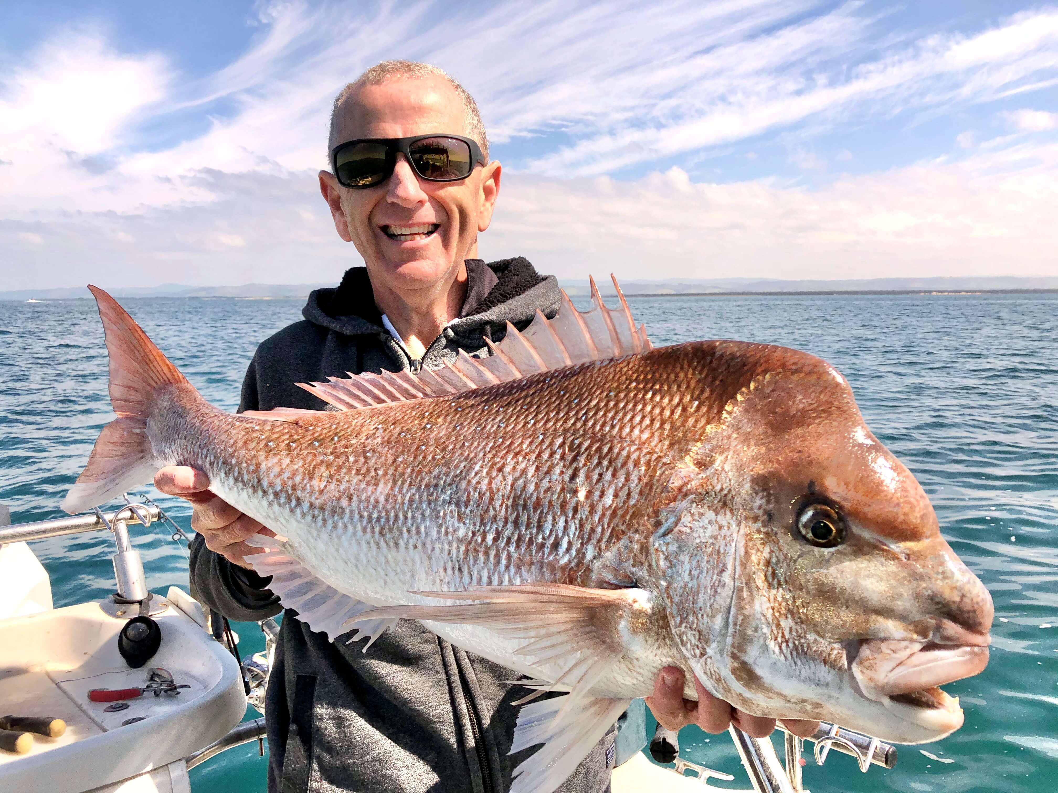 Fergy with a big snapper
