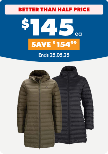 Macpac Womens Uber Long Down Jacket