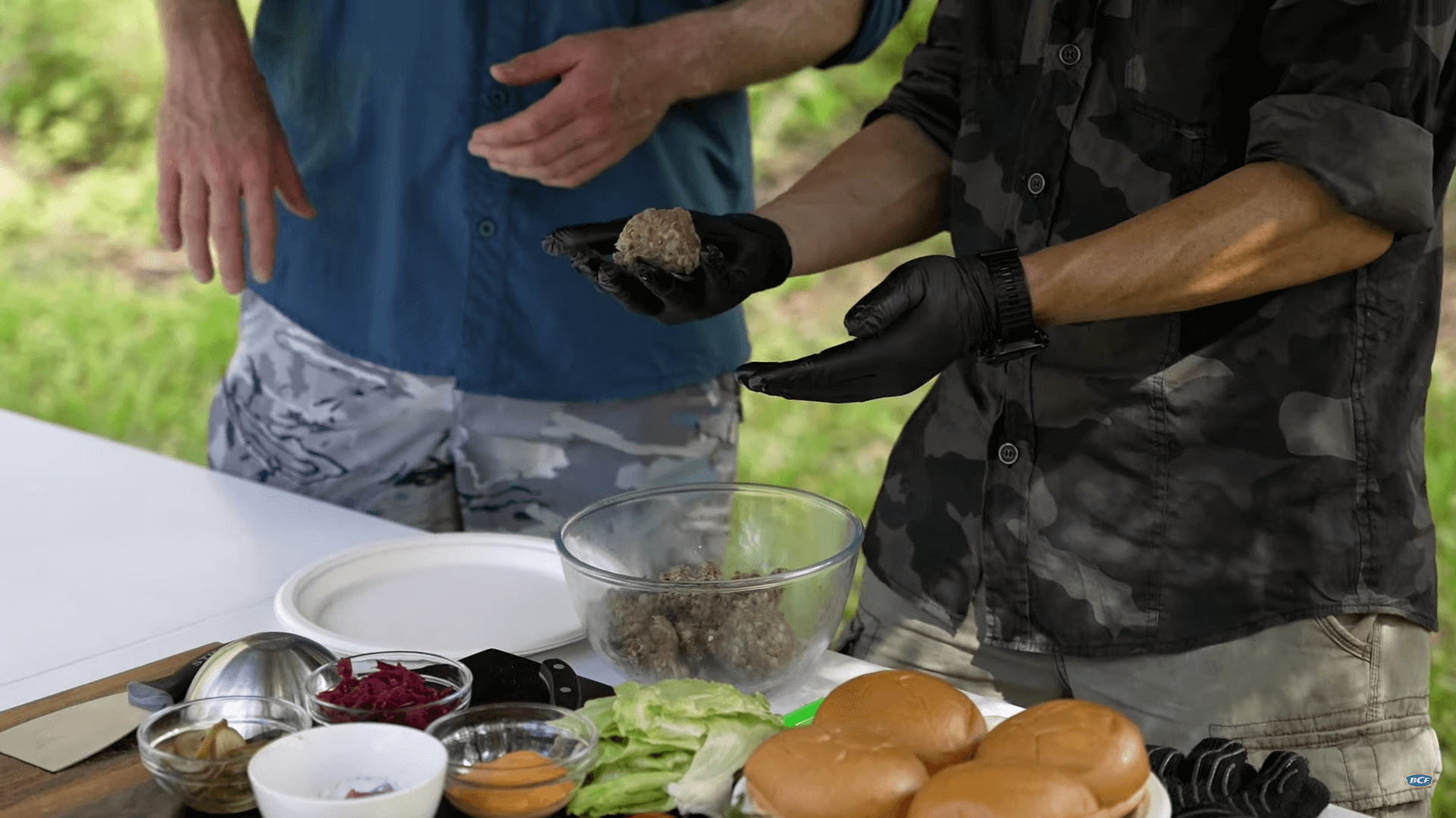 burger patties