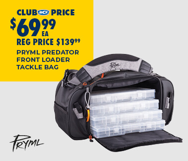 PRYML PREDATOR FRONT LOADER TACKLE BAG