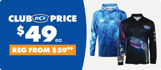 BCF Adults & Kids Fishing Shirts 
