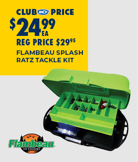 FLAMBEAU SPLASH RATZ TACKLE KIT