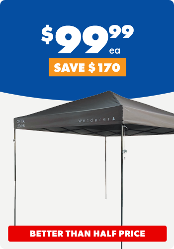 Wanderer 3x3m Central Locking Gazebo