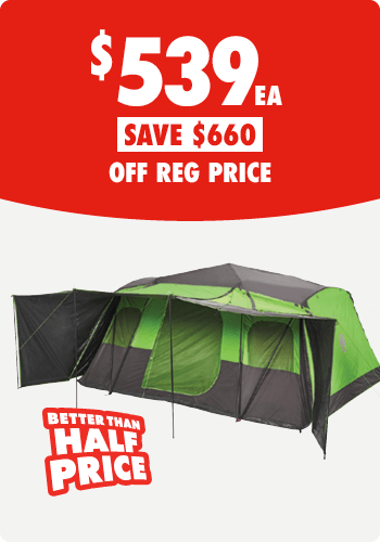 Coleman 10P Excursion Darkroom Tent