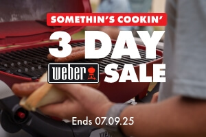 Weber Sale on Now!