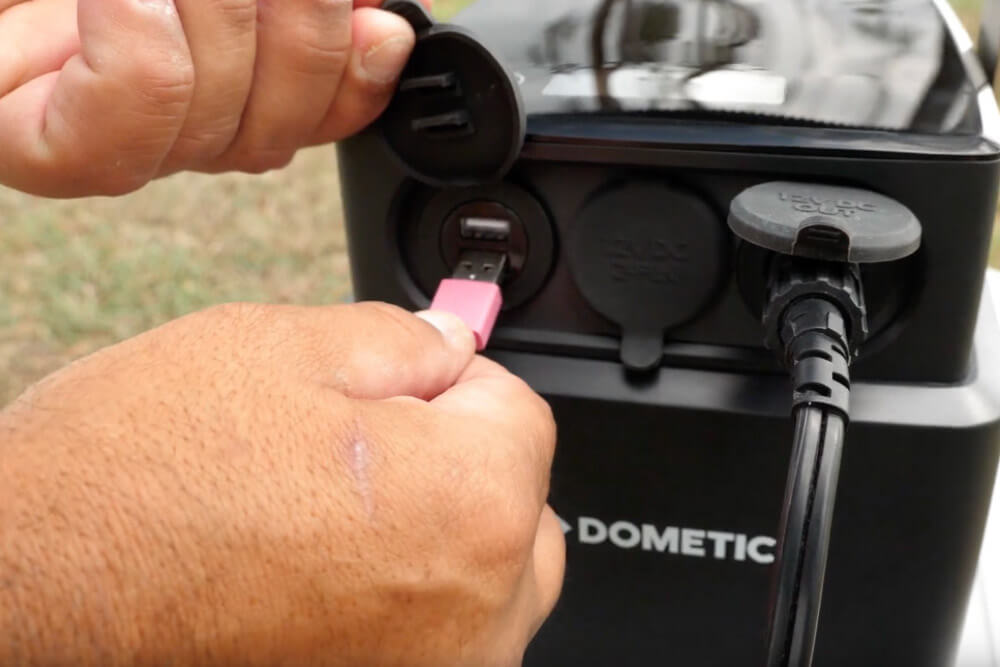 Close up on Outlets Close up on Outlets