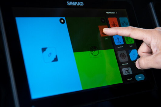 Intuitive touch screen Intuitive touch screen