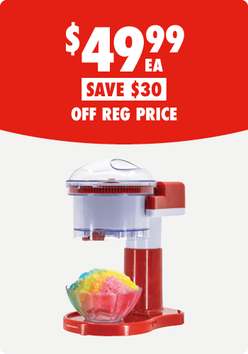 Germanica Snow Cone Machine & Popcorn Maker
