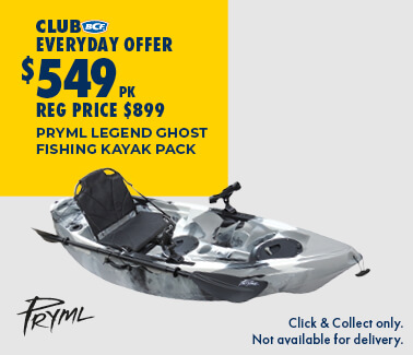 PRYML LEGEND GHOST FISHING KAYAK PACK