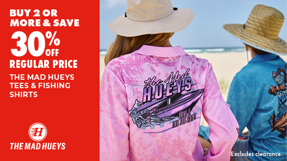THE MAD HUEYS TEES & FISHING SHIRTS
