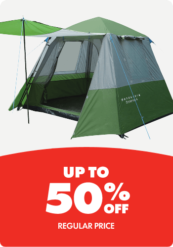 Selected Wanderer Tents, Swags & Ensuites