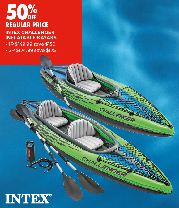 INTEX CHALLENGER INFLATABLE KAYAKS