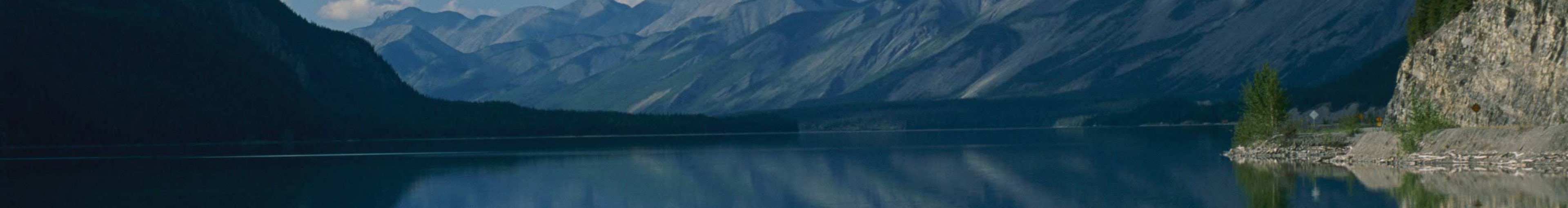 Mountainous Lake Landscape