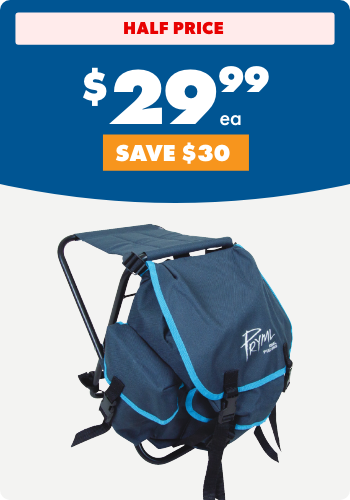 Pryml Fishing Backpack with Stool