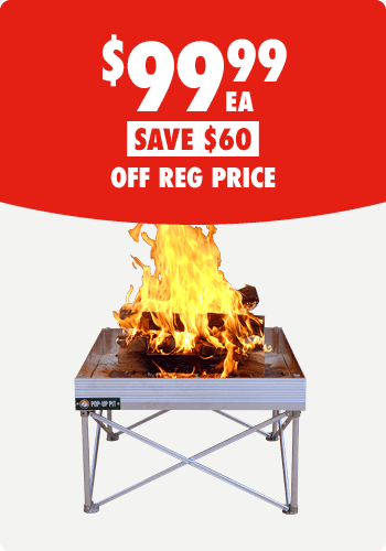 Fireside Outdoor Pop-up Firepit