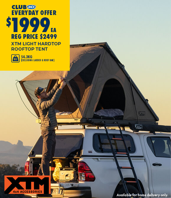 XTM LIGHT HARDTOP ROOFTOP TENT