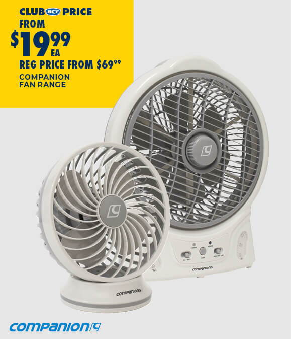 COMPANION FAN RANGE
