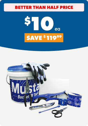 Mustad 10 Piece Tool Bucket