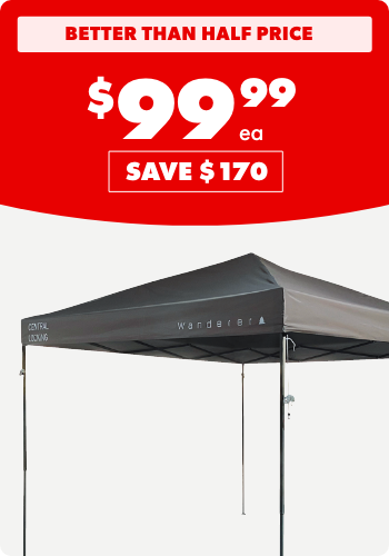 Wanderer 3x3m Central Locking Gazebo