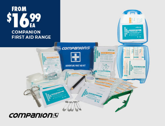 COMPANION FIRST AID RANGE