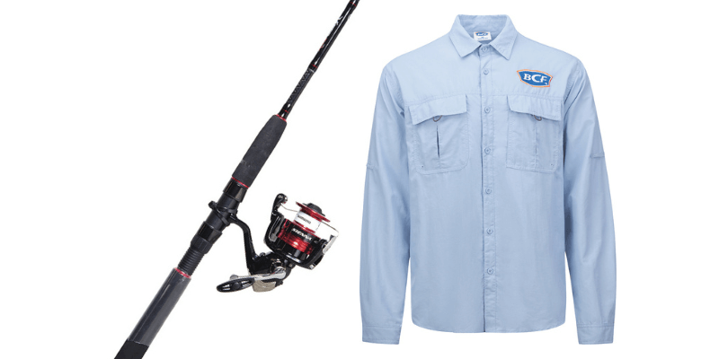 Daiwa Viper Combo & BCF Vented Fishing Shirt
