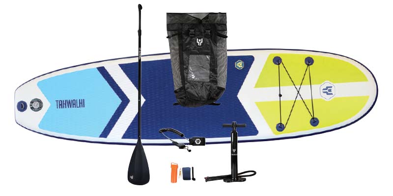 Tahwalhi Palm Beach Inflatable Stand-Up Paddle Board 10'6 Tahwalhi Palm Beach Inflatable Stand-Up Paddle Board 10'6