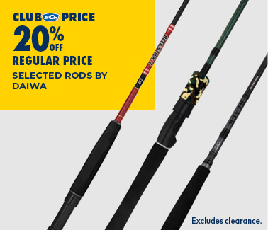 SELECTED RODS BY DAIWA