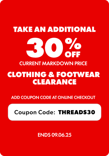 All Clothing & Footwear Clearance