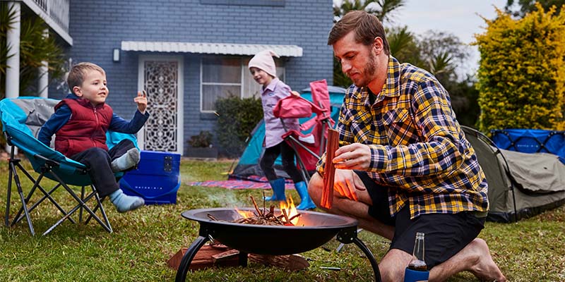 Build yourself a campfire Build yourself a campfire