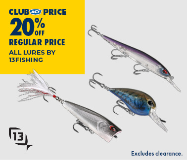 ALL LURES BY 13FISHING