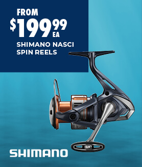 SHIMANO NASCI SPIN REELS