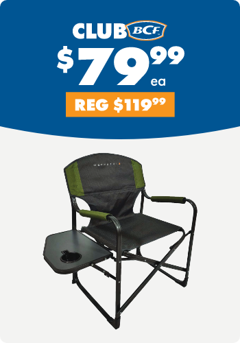 Wanderer Directors Chair with Side Table