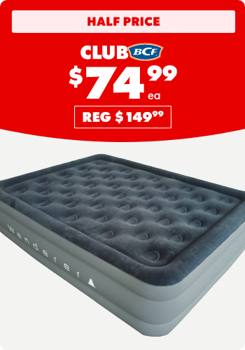 Wanderer Contour Queen Air Bed with 240V Pump